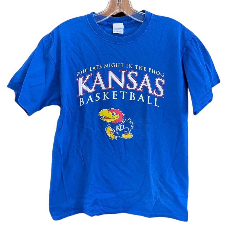 KU Jayhawks 2010 Late Night in the Phog Unisex Graphic Tee Size Medium